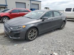 Salvage cars for sale at Earlington, KY auction: 2019 Ford Fusion SEL