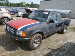Salvage cars for sale at Spartanburg, SC auction: 2002 Ford Ranger Super Cab