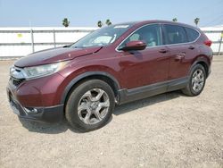 Salvage cars for sale at Mercedes, TX auction: 2017 Honda CR-V EXL