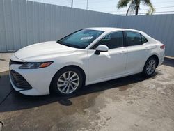 Salvage cars for sale from Copart Riverview, FL: 2020 Toyota Camry LE