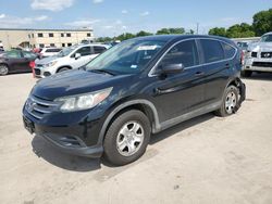 Salvage cars for sale at Wilmer, TX auction: 2014 Honda CR-V LX