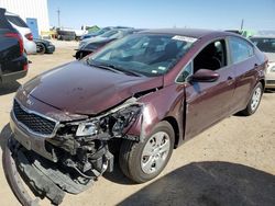 Salvage cars for sale at Tucson, AZ auction: 2018 KIA Forte LX