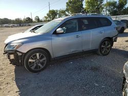 Salvage cars for sale at Riverview, FL auction: 2016 Nissan Pathfinder S