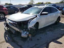 Salvage cars for sale from Copart Franklin, WI: 2018 Honda Civic Sport