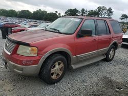 Salvage cars for sale from Copart Byron, GA: 2003 Ford Expedition Eddie Bauer