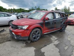 Dodge Journey Crossroad salvage cars for sale: 2018 Dodge Journey Crossroad