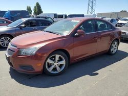 Salvage cars for sale at Hayward, CA auction: 2013 Chevrolet Cruze LT