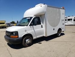 Salvage trucks for sale at Sacramento, CA auction: 2008 Chevrolet Express G3500