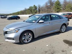 Salvage cars for sale at Brookhaven, NY auction: 2020 Honda Accord LX