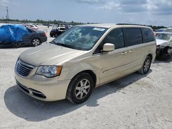 Salvage cars for sale at Arcadia, FL auction: 2012 Chrysler Town & Country Touring