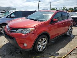 Salvage cars for sale at Chicago Heights, IL auction: 2013 Toyota Rav4 Limited