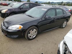 Chevrolet salvage cars for sale: 2011 Chevrolet Impala LT