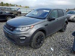 Salvage cars for sale from Copart Windham, ME: 2016 Land Rover Discovery Sport HSE