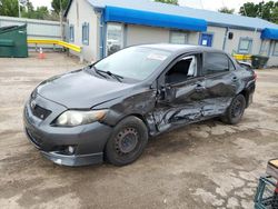 Salvage cars for sale from Copart Wichita, KS: 2009 Toyota Corolla Base