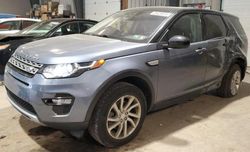 Salvage cars for sale at West Mifflin, PA auction: 2018 Land Rover Discovery Sport HSE