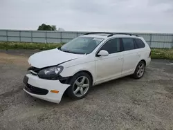 Volkswagen salvage cars for sale: 2011 Volkswagen Jetta TDI