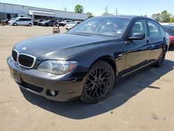 Salvage cars for sale at New Britain, CT auction: 2006 BMW 750 LI