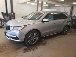Salvage cars for sale at Ham Lake, MN auction: 2019 Acura MDX Technology