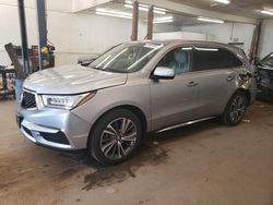 Acura mdx Technology salvage cars for sale: 2019 Acura MDX Technology