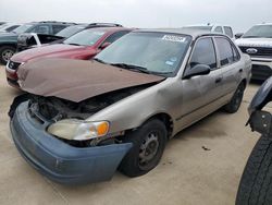 Toyota Corolla VE Vehiculos salvage en venta: 1999 Toyota Corolla VE