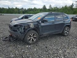 Jeep Vehiculos salvage en venta: 2017 Jeep Cherokee Trailhawk