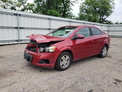 Salvage cars for sale from Copart West Mifflin, PA: 2014 Chevrolet Sonic LT