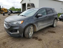 Salvage cars for sale from Copart Portland, MI: 2019 Ford Edge SEL