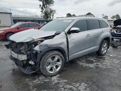 Salvage cars for sale at Tulsa, OK auction: 2018 Toyota Highlander Hybrid Limited