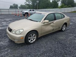 Salvage cars for sale at Gastonia, NC auction: 2004 Lexus GS 300