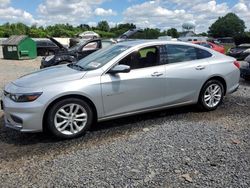 Salvage cars for sale from Copart Hillsborough, NJ: 2016 Chevrolet Malibu LT