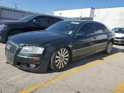 Salvage cars for sale at Chicago Heights, IL auction: 2007 Audi A8 L Quattro