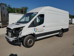 Salvage trucks for sale at Apopka, FL auction: 2023 Ford Transit T-350