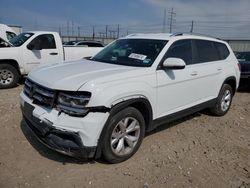 Salvage cars for sale from Copart Haslet, TX: 2018 Volkswagen Atlas SE