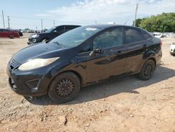 Salvage cars for sale at Oklahoma City, OK auction: 2013 Ford Fiesta S