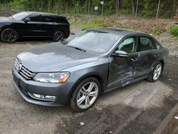 Salvage cars for sale at Marlboro, NY auction: 2015 Volkswagen Passat SEL