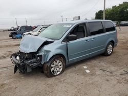 Salvage cars for sale at Oklahoma City, OK auction: 2010 Chrysler Town & Country LX