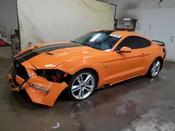 Salvage cars for sale at Davison, MI auction: 2021 Ford Mustang GT