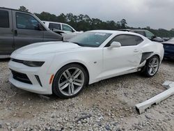 Salvage cars for sale at Houston, TX auction: 2017 Chevrolet Camaro LT