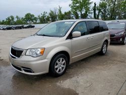 Salvage cars for sale from Copart Bridgeton, MO: 2012 Chrysler Town & Country Touring
