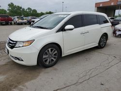 Salvage cars for sale at Fort Wayne, IN auction: 2017 Honda Odyssey Touring