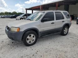 Salvage cars for sale from Copart Homestead, FL: 2002 Ford Escape XLT
