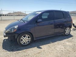 Honda salvage cars for sale: 2008 Honda FIT Sport