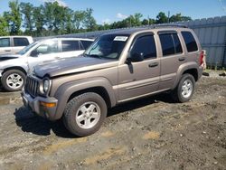 Salvage cars for sale at Spartanburg, SC auction: 2002 Jeep Liberty Limited