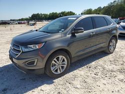 Salvage cars for sale at Houston, TX auction: 2017 Ford Edge SEL
