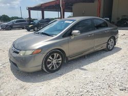 Salvage cars for sale at Homestead, FL auction: 2007 Honda Civic LX