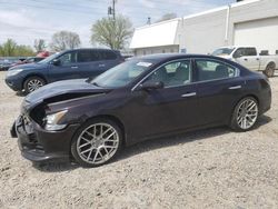 Salvage cars for sale at Blaine, MN auction: 2012 Nissan Maxima S