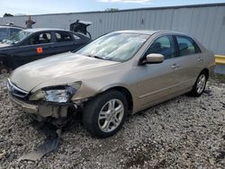 Salvage cars for sale at Franklin, WI auction: 2006 Honda Accord EX