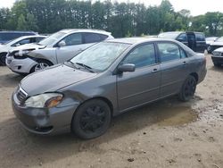 Salvage cars for sale at North Billerica, MA auction: 2007 Toyota Corolla CE