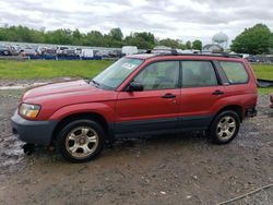 Subaru Forester 2.5x salvage cars for sale: 2004 Subaru Forester 2.5X