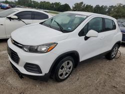 Carros dañados por inundaciones a la venta en subasta: 2017 Chevrolet Trax LS